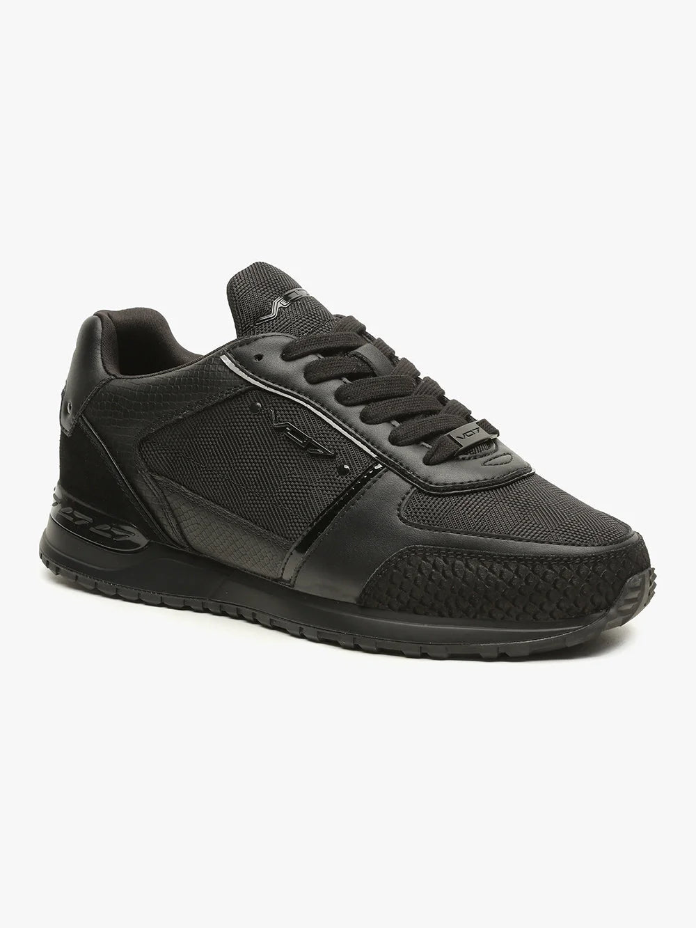 V 07 MILAN SQUARE DARK SNEAKERS NOIR 2