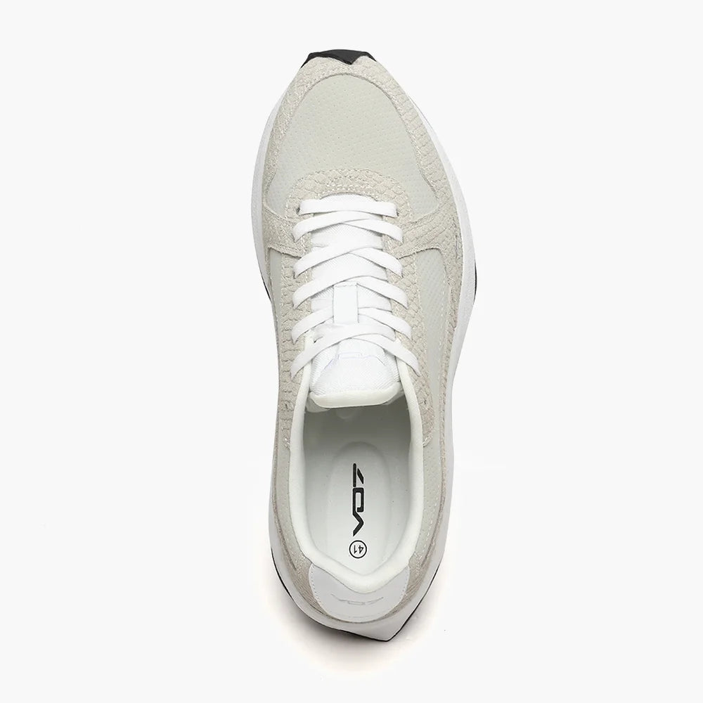 V 07 ORAN PYTHON BEIGE SNEAKERS BEIGE 3