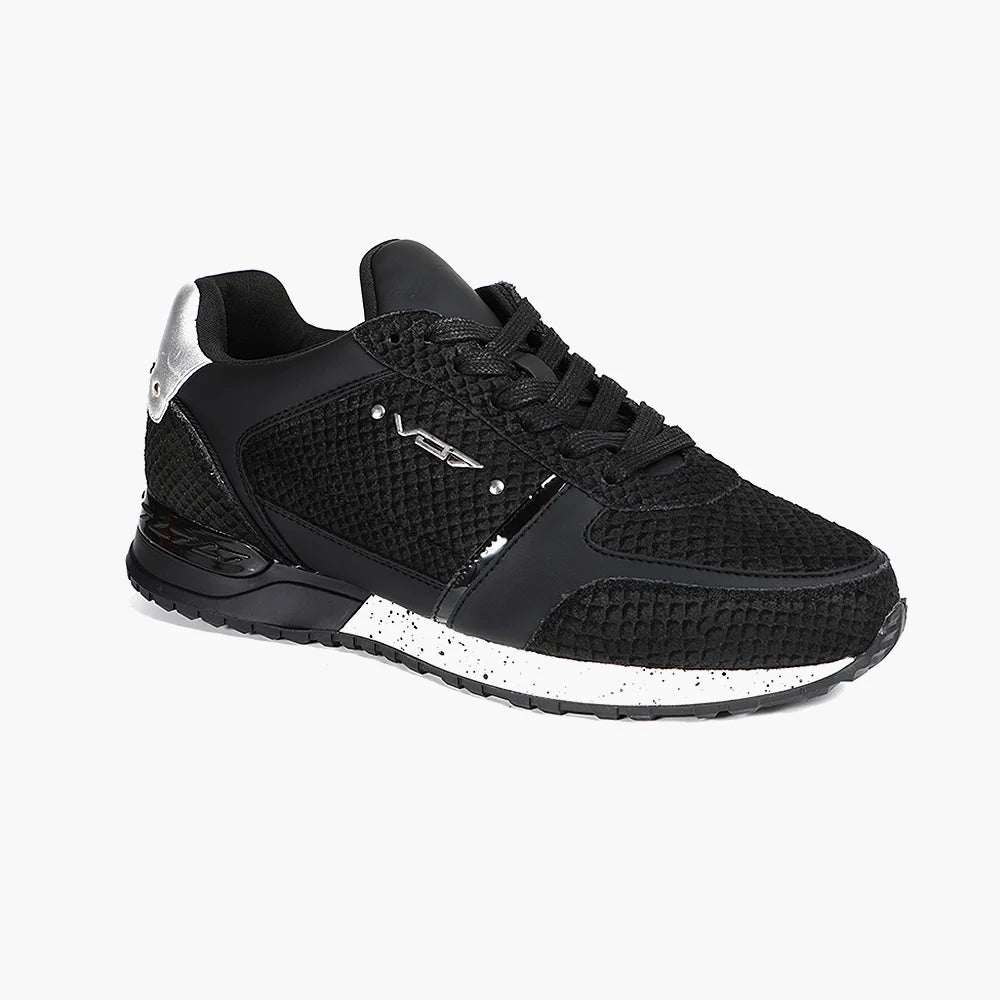 V 07 MILAN PYTHON NOIR SNEAKERS NOIR 2