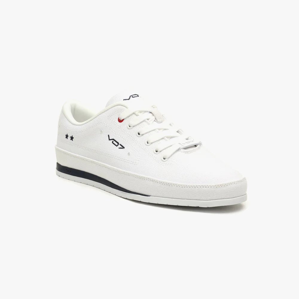 V 07 YACHT 10 WHITE SNEAKERS ELÉGANCE ROUGE 2