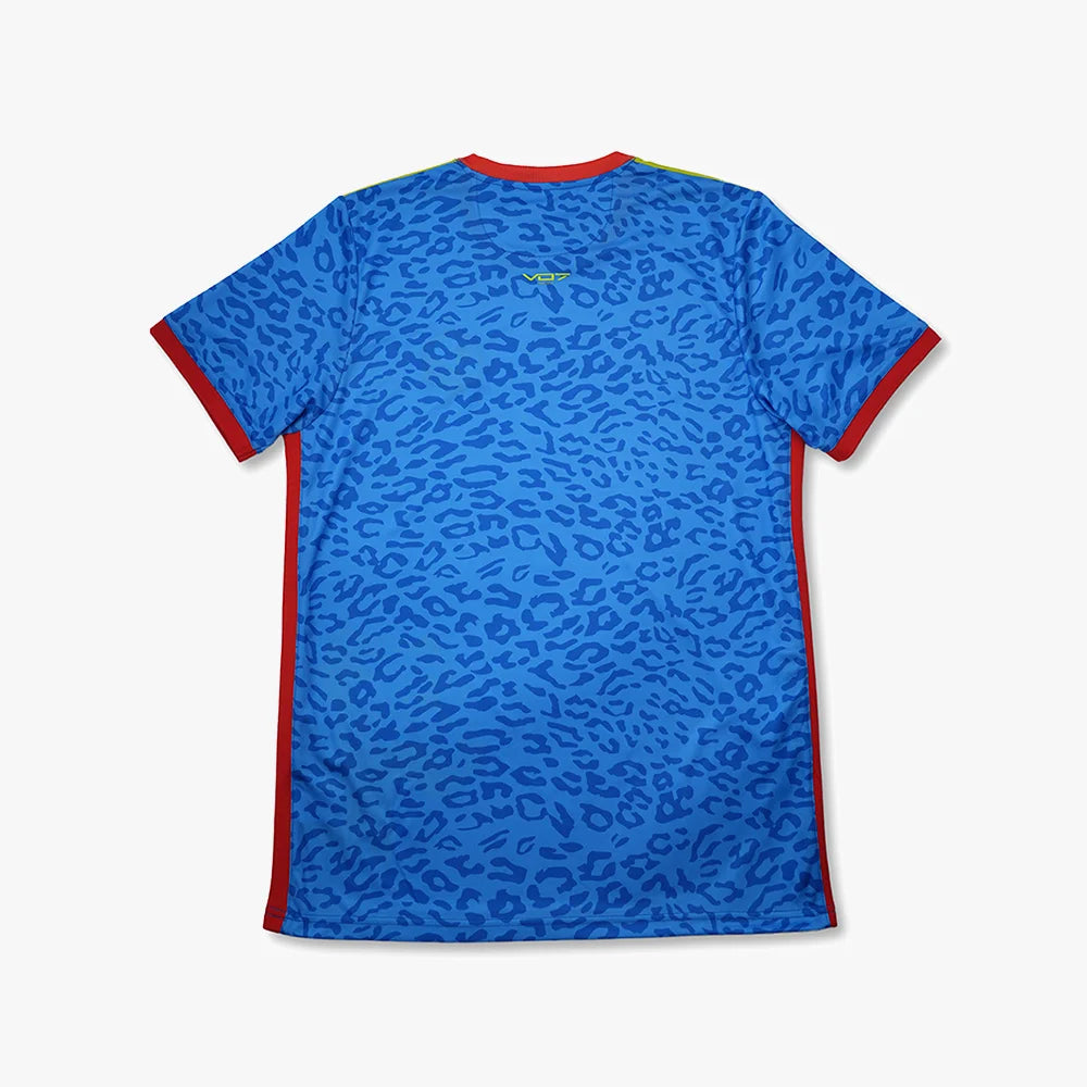 V 07 MAILLOT CONGO BLEU T-SHIRT BLEU 2