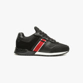 V 07 MILAN FLAG BLACK SNEAKERS ELÉGANCE NOIR 1