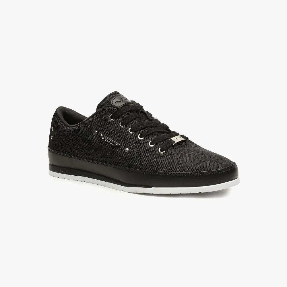 V 07 YACHT SQUARE BLACK SNEAKERS ELÉGANCE NOIR 2