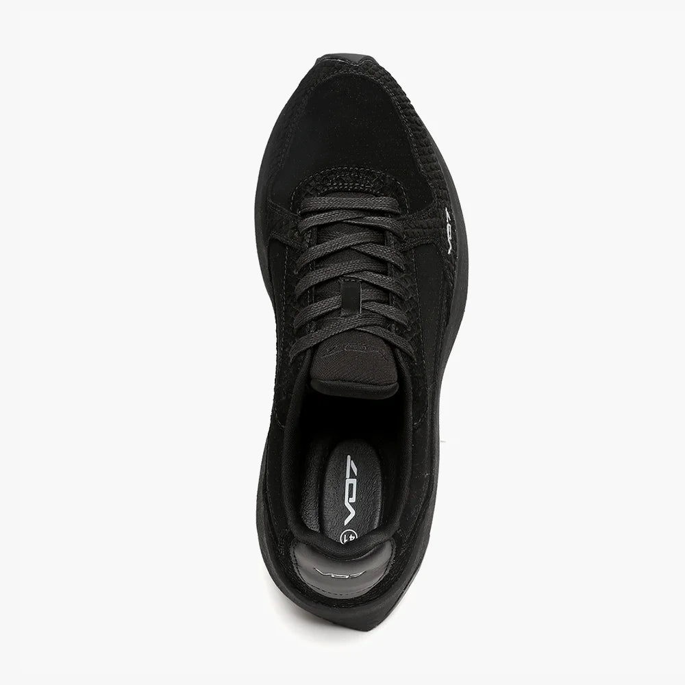 V 07 ORAN CUIR DARK SNEAKERS NOIR 4