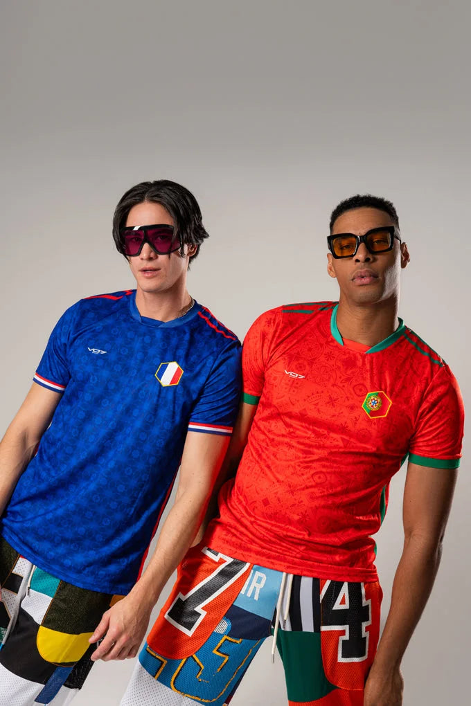 V 07 MAILLOT PORTUGAL RED T-SHIRT ROUGE 4