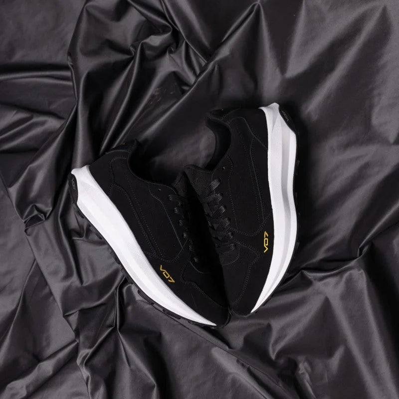 V 07 ORAN CUIR CB SNEAKERS NOIR 7