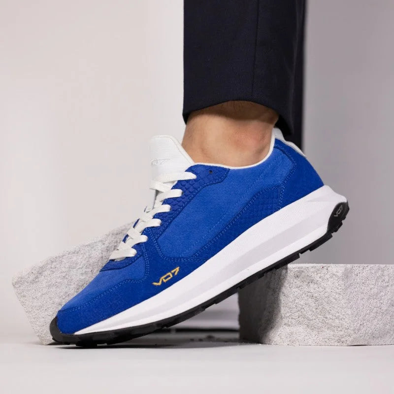 V 07 ORAN PYTHON BLUE SNEAKERS BLEU 8