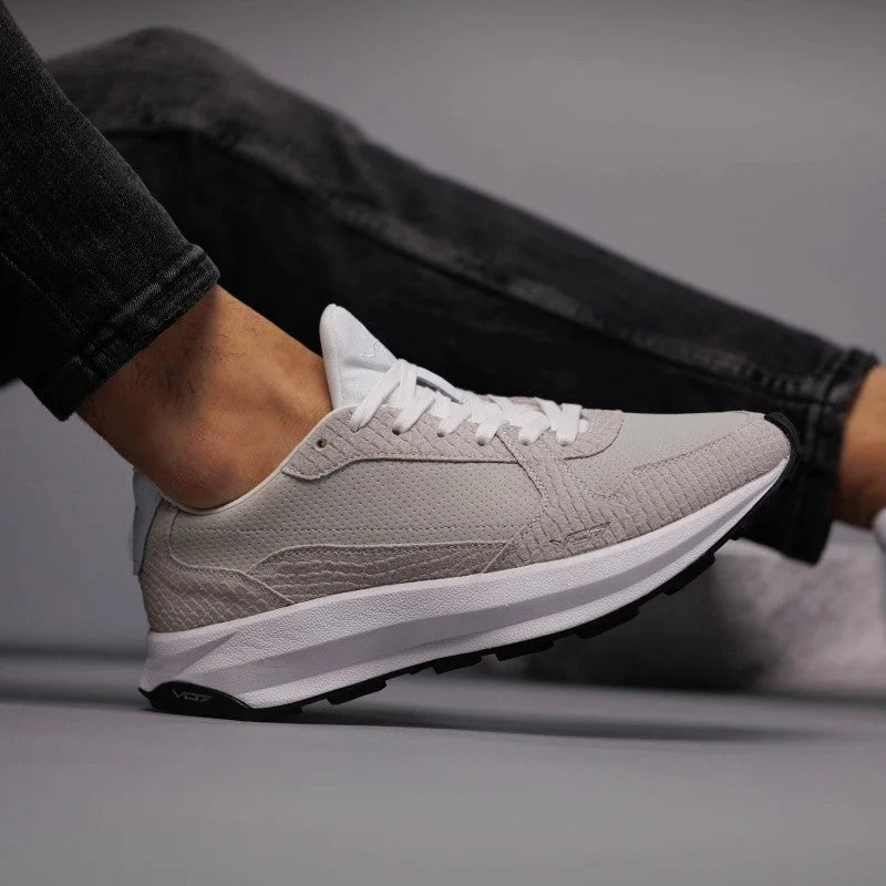 V 07 ORAN PYTHON BEIGE SNEAKERS BEIGE 6