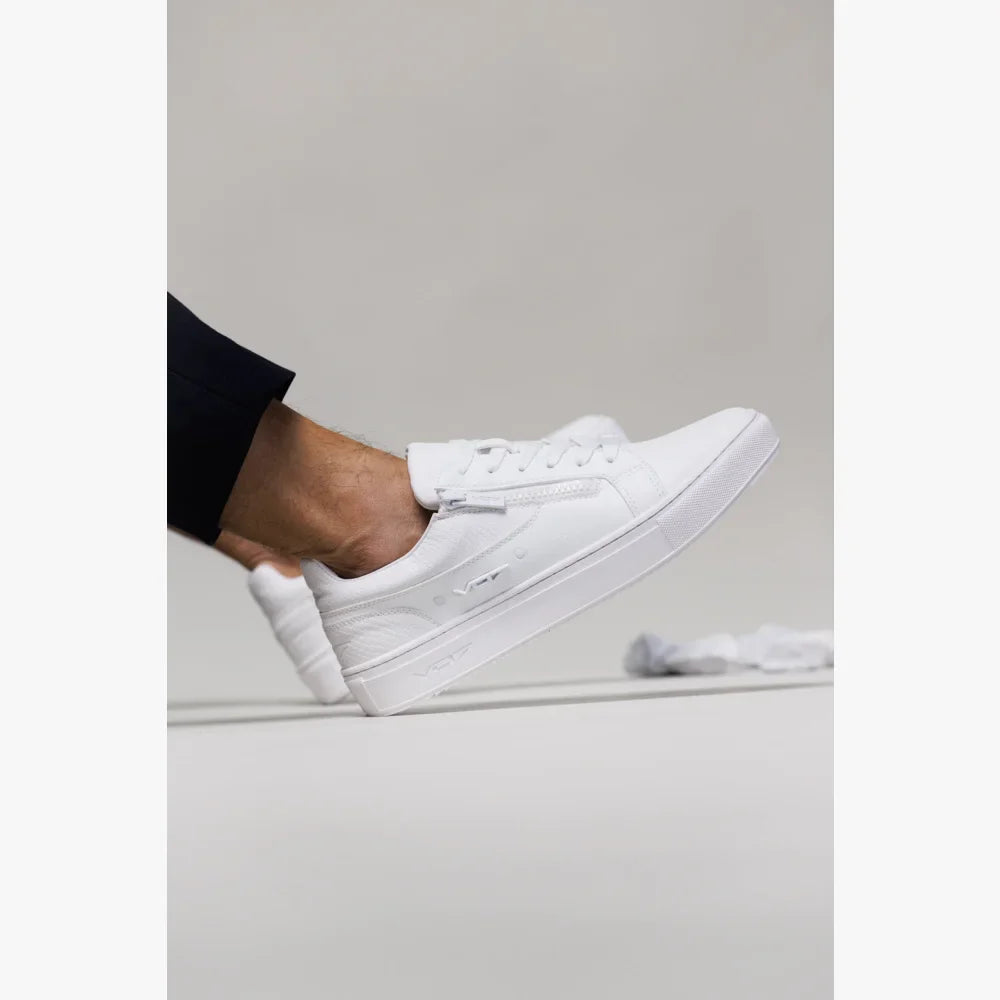 V 07 ROMA SNAKE WHITE SNEAKERS BLANC 6