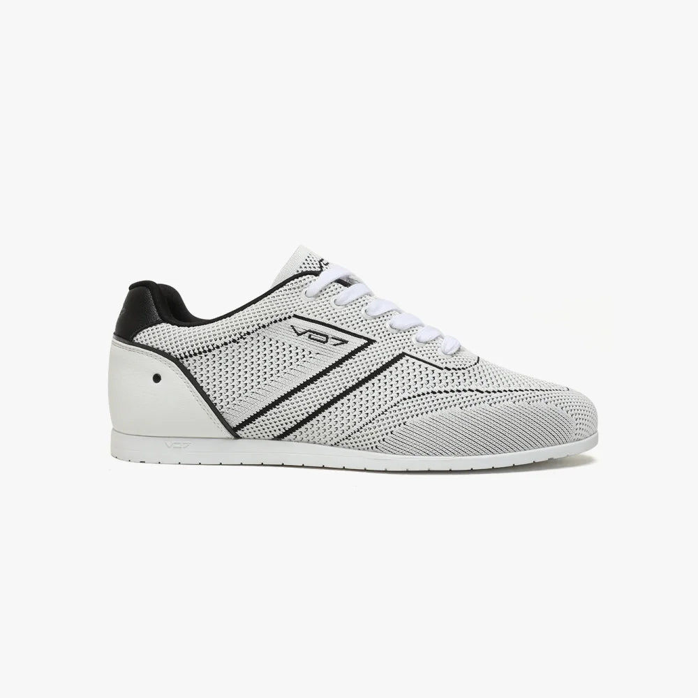 V 07 YACHT 7 WHITE SNEAKERS ELÉGANCE NOIR 1