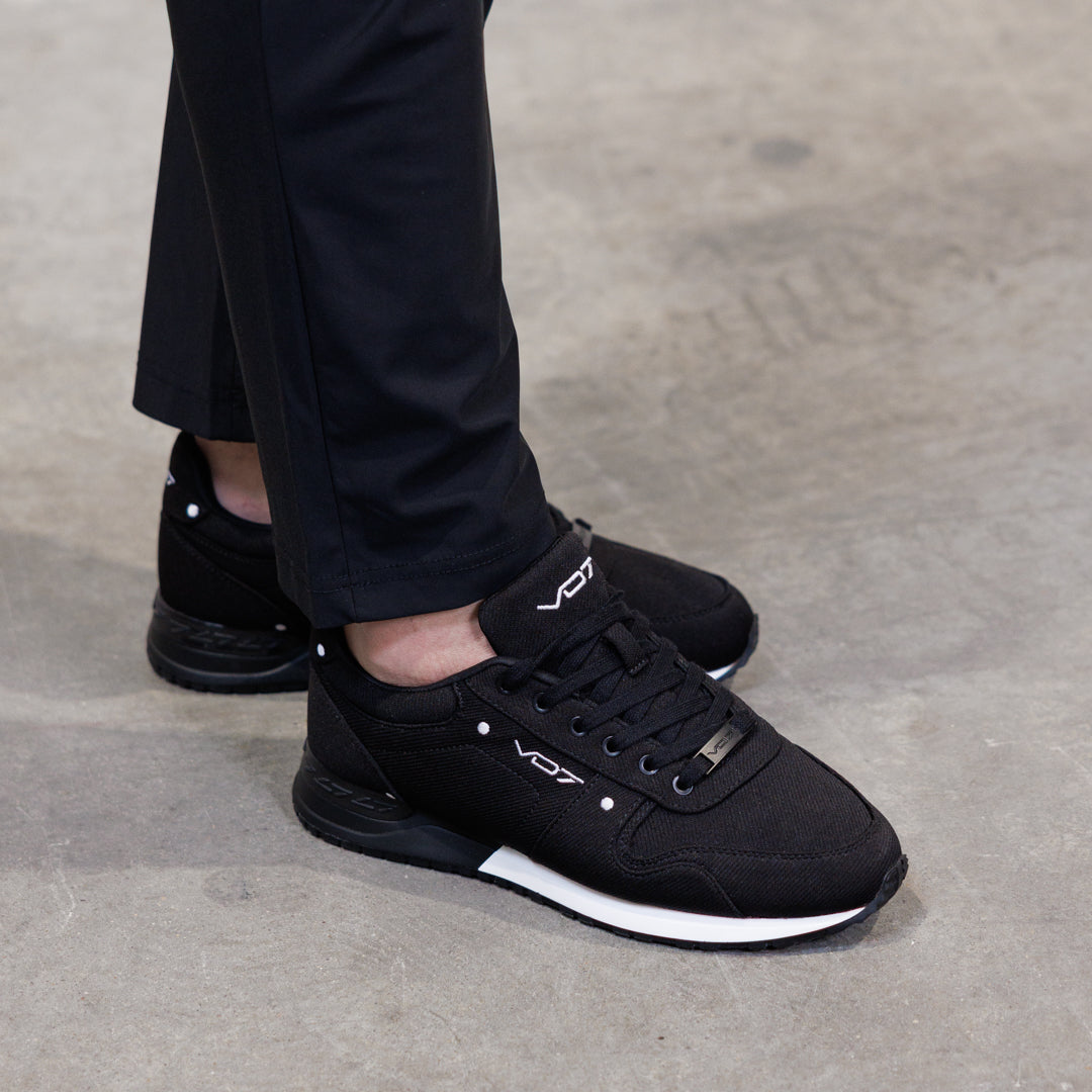 V 07 MILAN 10 BLK SNEAKERS ELÉGANCE BLANC 2