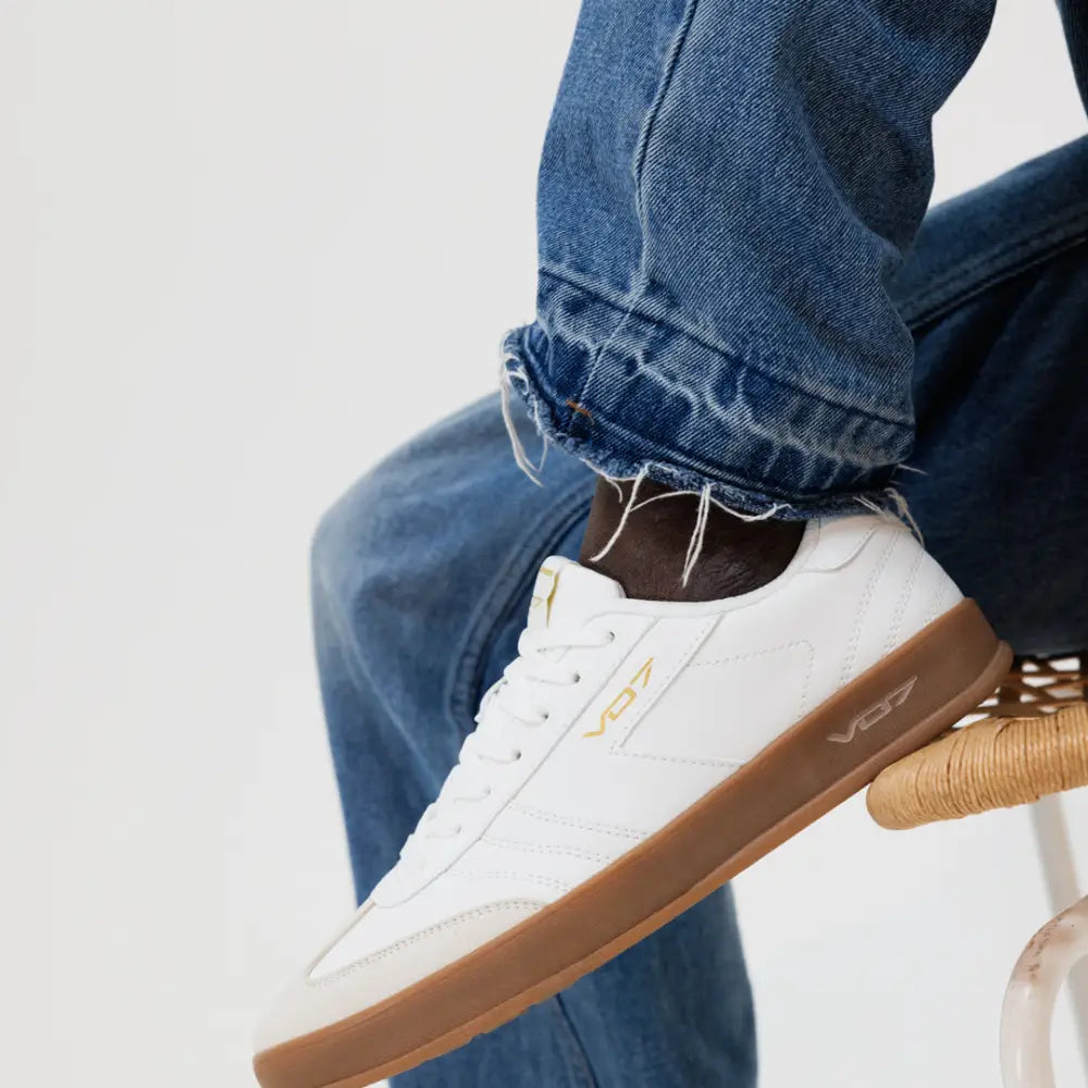 V 07 RIO WHITE SNEAKERS ELÉGANCE NOIR 7