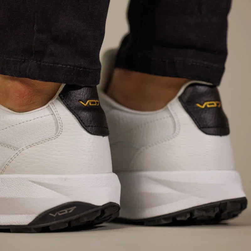 V 07 ORAN CUIR BLANC SNEAKERS BLANC 7