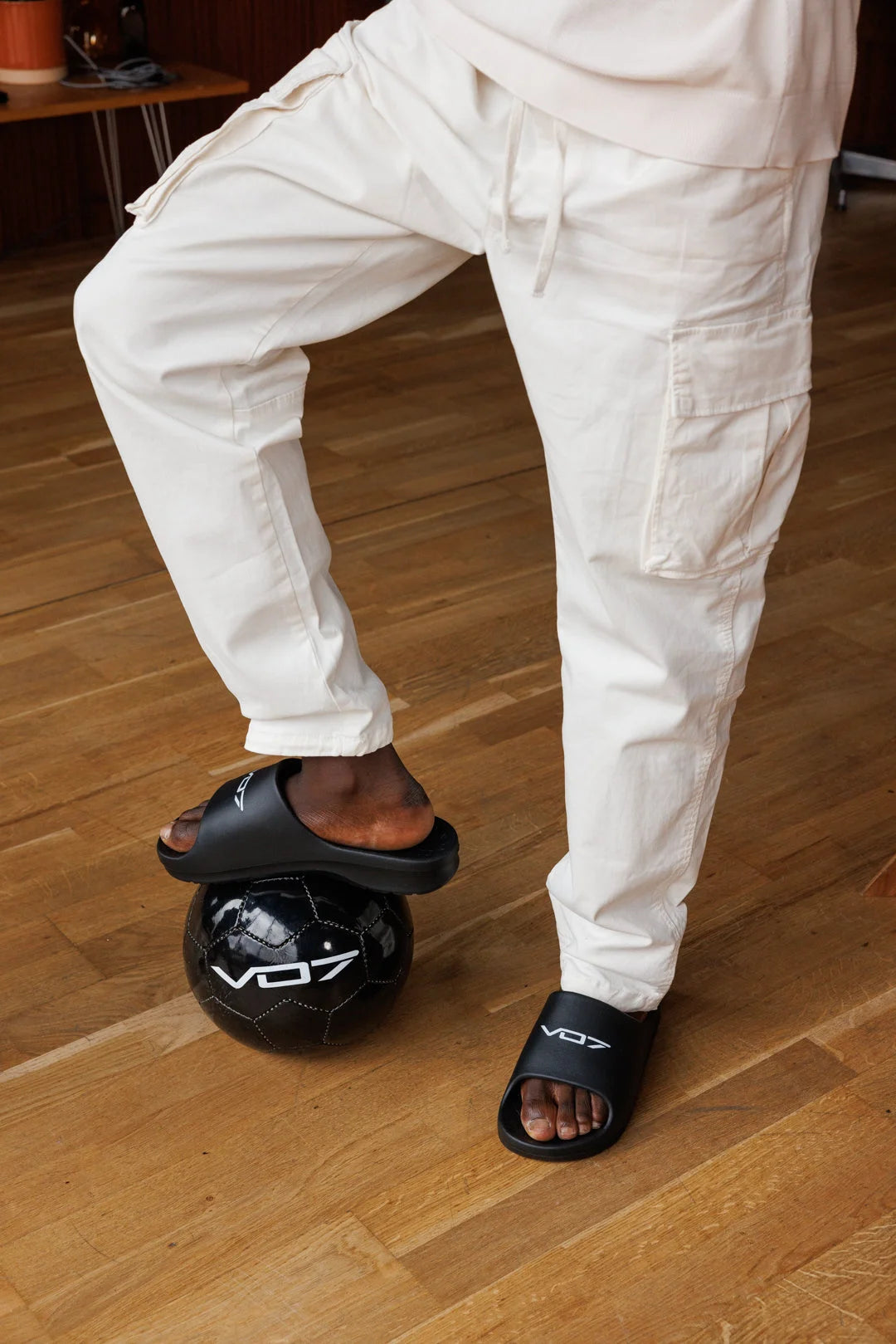 V 07 TOTTI BLACK SANDALES NOIR 4