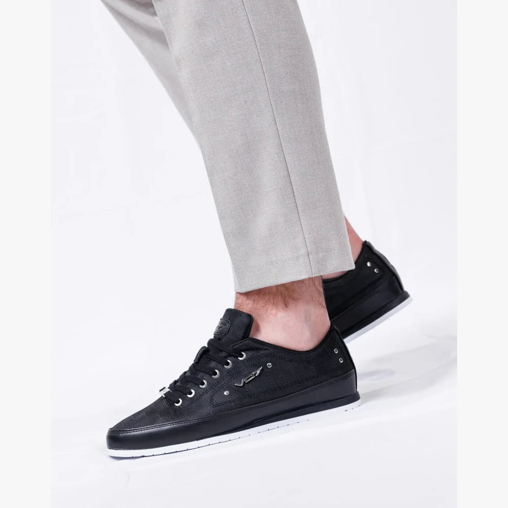 V 07 YACHT SQUARE BLACK SNEAKERS ELÉGANCE NOIR 8