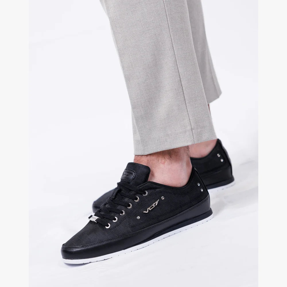 V 07 YACHT SQUARE BLACK SNEAKERS ELÉGANCE NOIR 6