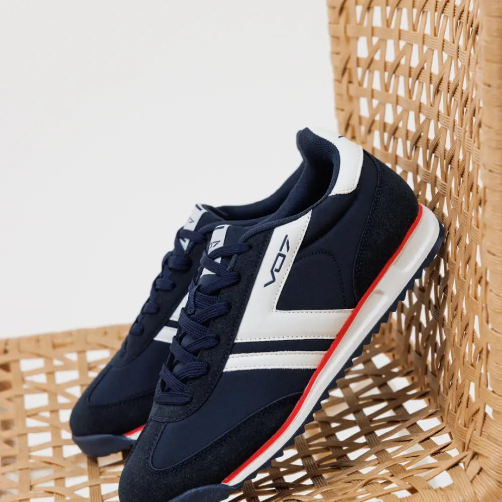 V 07 ZIZOU NAVY SNEAKERS MIX MARINE 2